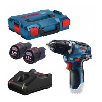 Akumuliatorinis gręžtuvas-suktuvas Bosch GSR 12V-35 Professional  2x2.0Ah